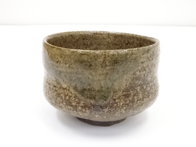 灰釉 茶碗 茶道具 古美術 古道具 アンティーク 道具 ] - 道具 作家物 瀬戸灰釉茶碗 | ネットショップ圭 netshop Kei
